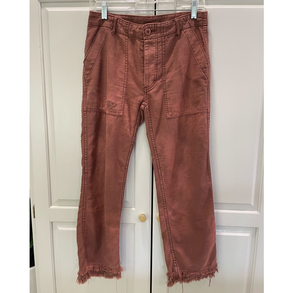 Free People crop Utility pant